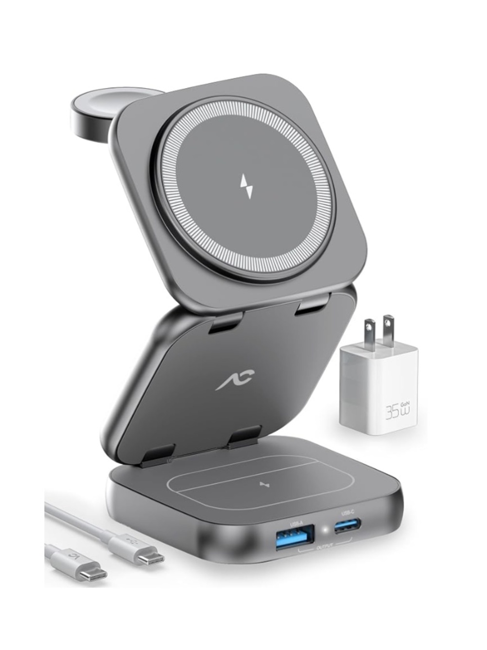 AC Island 5-in-1 Portable Charging Station